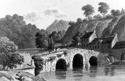 Ponte di Glenmire, vicino a Cork, inciso da E. Finden, 1832 da Richard Westall